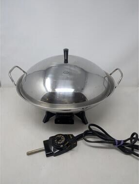 Farberware 14" Stainless Steel Electric Wok Model 303
